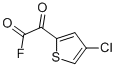 2-Thiopheneacetyl fluoride, 4-chloro-alpha-oxo- (9CI) Structure