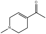 Ethanone, 1-(1,2,3,6-tetrahydro-1-methyl-4-pyridinyl)- (9CI) 구조식 이미지