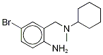 5-BroMo-Nα-사이클로헥실-Nα-메틸톨루엔-α,2-디아민이염산염 구조식 이미지