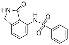 BenzenesulfonaMide,N-(2,3-dihydro-3-oxo-1H-isoindol-4-yl)- 구조식 이미지