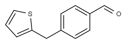 4-(Thien-2-ylmethyl)benzaldehyde, 95% 구조식 이미지
