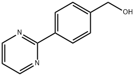 (4-피리미딘-2-일페닐)메탄올 구조식 이미지