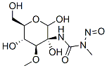 3-O-메틸-2-(((메틸니트로소아미노)카르보닐)아미노)글루코피라노스 구조식 이미지