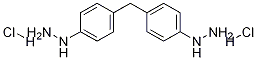 1,1'-(메틸렌디-4,1-페닐렌)비스히드라진디히드로클로라이드 구조식 이미지