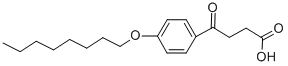 4-[4-(OCTYLOXY)PHENYL]-4-OXOBUTANOIC ACID Structure