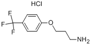 3-(4-(TRIFLUOROMETHYL)PHENOXY)PROPAN-1-AMINE HYDROCHLORIDE Structure