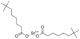 Strontium neodecanoate Structure