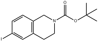 N-BOC-6-IODO-3,4-DIHYDROISOQUINOLINE Structure