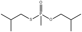 O,S-DIISOBUTYL METHYLPHOSPHONOTHIOATE Structure