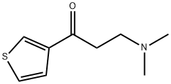 1-프로판온,3-디메틸아미노-1-(3-티에닐)- 구조식 이미지