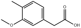 3-METHOXY-4-METHYLPHENYLACETIC ACID Structure