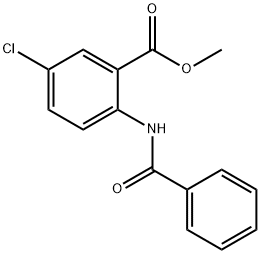 Methyl 2-benzamido-5-chlorobenzoate Structure