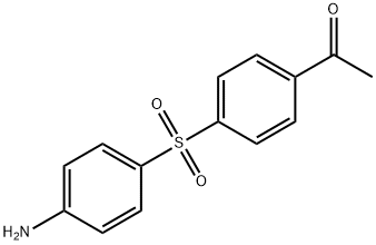 1-[4-[(4-Aminophenyl)sulfonyl]phenyl]ethanone Structure