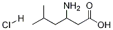 Hexanoic acid, 3-aMino-5-Methyl-, hydrochloride Structure