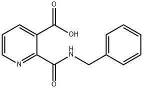 2-(benzylcarbaMoyl)nicotinic acid 구조식 이미지
