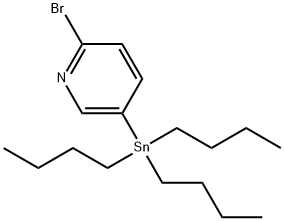 2-Bromo-5-(tributylstannyl)pyridine 구조식 이미지