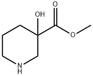3-피페리딘카르복실산,3-히드록시-,메틸에스테르 구조식 이미지