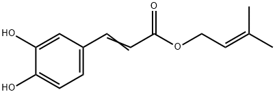 1,1-dimethylallyl caffeic acid ester Structure