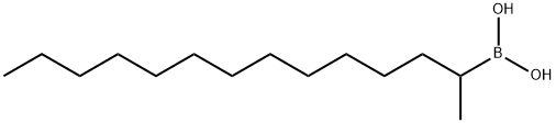 N-TETRADECYLBORONIC ACID 구조식 이미지