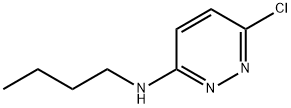 3-(Butylamino)-6-chloropyridazine 구조식 이미지