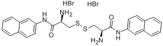 (H-CYS-BETANA)2 2HBR Structure