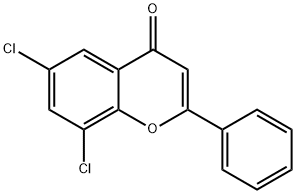 6,8-DICHLOROFLAVONE Structure