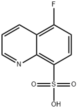 5-FLUORO-8-QUINOLINESULFONIC ACID Structure