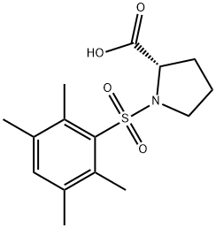 1-(2,3,5,6-TetraMethylphenylsulfonyl)-L-proline, 96% Structure