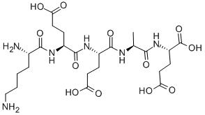 LYS-GLU-GLU-ALA-GLU Structure