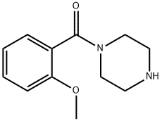 1-[(2-METHOXYPHENYL)CARBONYL]PIPERAZINE Structure