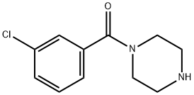 (3-CHLORO-PHENYL)-PIPERAZIN-1-YL-METHANONE Structure