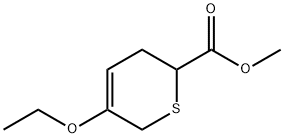 2H-Thiopyran-2-carboxylicacid,5-ethoxy-3,6-dihydro-,methylester(9CI) Structure