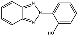 페놀,2-(2H-벤조트리아졸-2-일)- 구조식 이미지