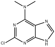 2-CHLORO-N,N-DIMETHYL-9H-PURIN-6-AMINE Structure