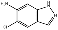 6-AMINO-5-CHLORO-1H-INDAZOLE Structure