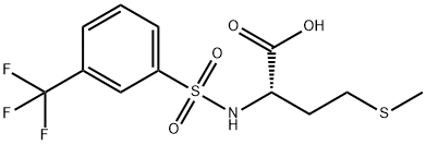 S-Methyl-N-[3-(trifluoroMethyl)phenylsulfonyl]hoMocysteine, 96% Structure
