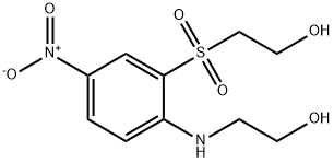 [2-(2-Hydroxyethylamino)-5-nitrophenyl]-(2-hydroxyethyl)-sulfon Structure