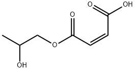 2-hydroxypropyl hydrogen maleate Structure