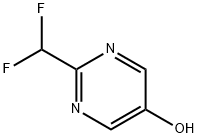 5-Pyrimidinol, 2-(difluoromethyl)- (9CI) Structure