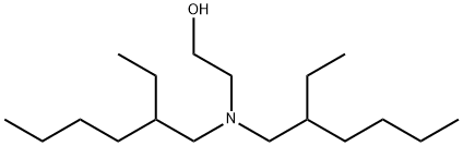 2-[bis(2-ethylhexyl)amino]ethanol Structure