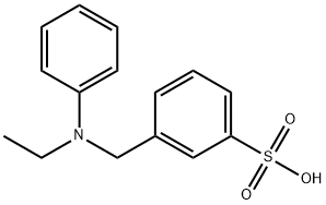 N-Ethyl-N-benzylaniline-3'-sulfonic acid Structure