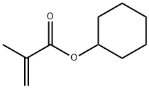 2-Methyl-2-propenoic acid cyclohexyl ester Structure