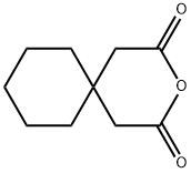 1,1-Cyclohexane diacetic anhydride 구조식 이미지