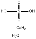 Calcium sulfate dihydrate  Structure