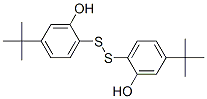 2,2'-디티오비스[5-(1,1-디메틸에틸)페놀] 구조식 이미지