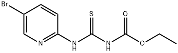 ethyl {[(5-bromopyridin-2-yl)amino]carbonothioyl}-carbamate 구조식 이미지