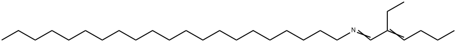 N-(2-에틸-2-헥세닐리덴)-1-헤네이코사나민 구조식 이미지