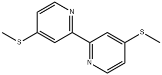 4,4'-DI(메틸티오)-2,2'-비피리딘 구조식 이미지