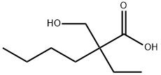 2-부틸-2-에틸-3-히드록시프로피온산 구조식 이미지
