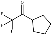 Ethanone, 1-cyclopentyl-2,2,2-trifluoro- (9CI) Structure